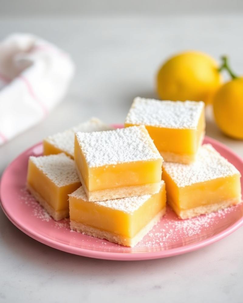 Lemon & Fruit Bars